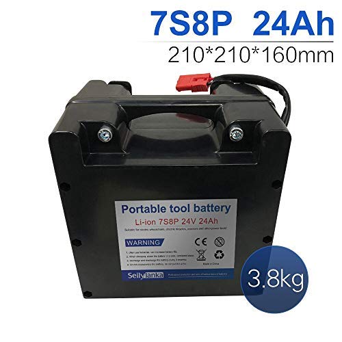 24V 24Ah 7S8P Li-ion Battery Dedicated to Electric